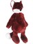 Dada Toys Dünyası Peluş Uyku Arkadaşı Tilki Peluş Bordo 34 cm 1