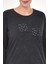 Büyük Beden İtalyan Yıkamalı Siyah Uzun Kolu Tshirt 3
