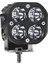 Off-Road Sis Lambası 4 LED 12-32V 40W -Set Beyaz / LASS284-2 1