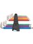 3950/9 Hex-Plus Paslanmaz Renkli Inç Alyan Seti 05022860001 2