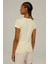 Kadın Basic T-Shirt C Neck CT122 3fx Sarı/yellow 23S43CT122 3