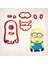 Despicable Me – Kısa Minion Detay Kurabiye Kalıp Seti 9’lu 1