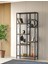 Simge Dekoratif Ferforje Kitaplık 80X30X182 1