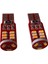 Ampul 12V T10 20W 15SMD Canbus Fiber Turuncu 1