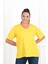 Kadın V Yaka Basic T-Shirt 1297-22 4