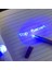 4 Pcs Invisible Ink Pens Uv LED Light 4 Adet Mor Işıklı Görünmez Kalem Işıklı Kalem LED Mor Işık Kalem 3