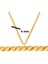Pullu 14 Ayar Altın Zincir - 45 cm 5