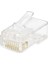 50 Adet RJ45 Konnektör Cat5 Jack Internet Kablosu Konnektör 1