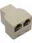 RJ11 2 Port Telefon Çoklayıcı Aparat 1