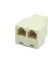RJ11 2 Port Telefon Çoklayıcı Aparat 2