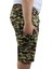 Mocgrande Büyük Beden Commando Camouflage Erkek Penye Şort 23606 Bej 3