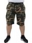 Mocgrande Büyük Beden Commando Camouflage Erkek Penye Şort 23606 Taba 1