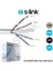 S-Lınk SL-CAT608 Cat6 305M 24AWG Utp 4P*0.50MM Cat6 Cca Gri Network Kablosu 1