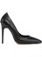 DZA07-388460 Siyah Stiletto Topuklu Kadın Ayakkabı 2