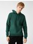 Erkek Yeşil Kapüsonlu Uzun Kollu Sweatshirt 3