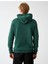 Erkek Yeşil Kapüsonlu Uzun Kollu Sweatshirt 4