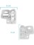 Bmw X5 Serisi E53 Için Ön Cam Kriko Plastiği -Set 3