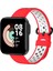 Xiaomi Redmi Için Silikon Saat Bando 2 Kirmizı Beyaz Watch (Yurt Dışından) 1