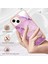 Apple iPhone 14 Plus Için Mermer Desenli Tpu Tampon Telefon Kılıfı - Pembe (Yurt Dışından) 2