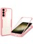 Galaxy S23+ Için Yumuşak Tpu Ekran Koruyucu Telefon Kılıfı - Pembe (Yurt Dışından) 1