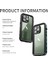 Apple iPhone 14 Pro Max Için Su Geçirmez Kılıf Ekran Koruyucu IP68 Su Altı Telefon Kılıfı - Siyah (Yurt Dışından) 5
