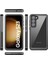 Galaxy S23 Için Su Geçirmez Kılıf Ekran Koruyucu IP68 Su Altı Telefon Kılıfı - Siyah (Yurt Dışından) 2