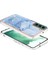 Galaxy S23+ Için Desen Sert Arka Şeffaf Tpu Tampon Telefon Kılıfı - Mavi (Yurt Dışından) 3