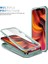 Apple iPhone 14 Plus Için Kayar Lens Koruyucu Halka Standlı Telefon Kılıfı - Yeşil (Yurt Dışından) 3
