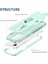 Apple iPhone 14 Için Yüzük Stand Silikon Sert Pc Tampon Telefon Kılıfı - Yeşil (Yurt Dışından) 3
