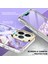 Apple iPhone 14 Plus Için Desen Tpu Tampon Telefon Kılıfı - Mor (Yurt Dışından) 3