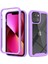Apple iPhone 14 Için Hibrit Tam Koruma Telefon Kılıfı - Mor (Yurt Dışından) 1