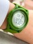 Marka Water Resist ,alarm, Işıklı, Yeşil Silikon Kordon Spor Bay/bayan Kol Saati 2