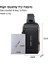 Tek Kollu Çanta Iş Erkek Çantası Göğüs USB Şarj Portlu Crossbody Çanta Dış Mekan Çalışması Için Su Geçirmez Küçük Sırt Çantası Yürüyüş Koşu Sporu Seyahat Çantası Siyah Kahverengi (Yurt Dışından) 3