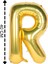 Folyo Harf R Gold Balon 40CM ( 16 Inç ) 1