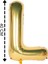 Folyo Harf L Gold Balon 40CM ( 16 Inç ) 1