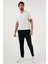 Slim Fit Normal Bel Düz Paça Pantolon Erkek Pantolon 6134516 1