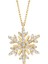 Altın Kar Tanesi Kolye 1