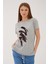 Pulpayetli T-Shirt Gri Melanj / Grey Melange 1