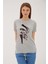 Pulpayetli T-Shirt Gri Melanj / Grey Melange 3
