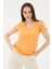 V Yaka T-Shirt Coral / Coral 2