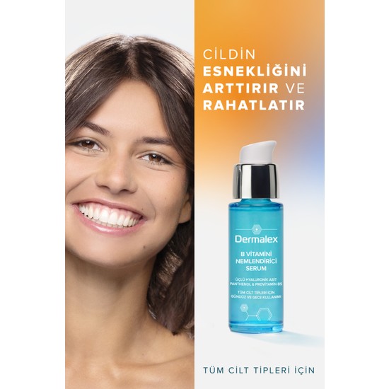 Dermalex Vitamin B Hydrating Serum 30ML Fiyatı Taksit Seçenekleri