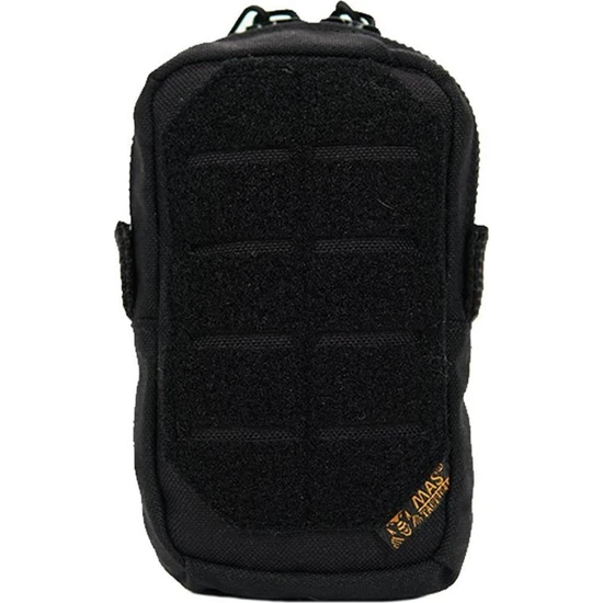Mas Tactical Taktik Yardımcı Dikey Cep/çanta (8X14X4CM) - Siyah