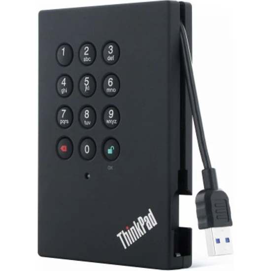 Lenovo Thinkpad USB 3.0 Portable Secure 500GB HDD (0A65619)