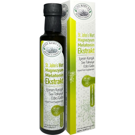 Emr Kervan Herbs Garden St. John's Wort Magnezyum Melatonin Fiyatı