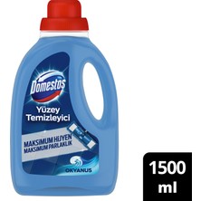 Domestos Yüzey Temizleyici Okyanus Maksimum Hijyen Tüm Yüzeyler için Yüzey Temizleyici 1500 ML