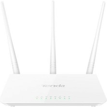 Tenda F3 4 Port Wifi Router 3 Antenli