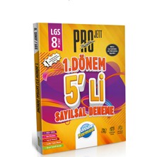 Ünlü Yayınları Ünlüler 8. Sınıf Lgs Sayısal 1. Dönem Pro Jett 5 Li Deneme