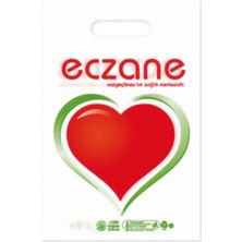 Naksan Elgeçme Eczane Baskılı Poşet  22X33 No:1
