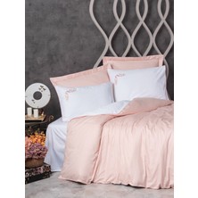 Cotton Box Elite Saten Çift Kişilik Nevresim Takımı Melinda Pembe