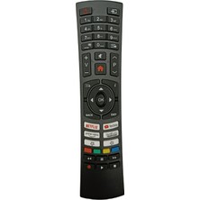 Telefunken Deste Elektronik Telefunken 39TF6020 / 43TF6520A Smart LED Tv Kumandası